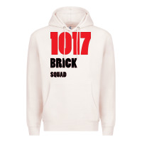 Pale Pink 1017 Brick Squad Black Red Premium Hoodie - artisFamous
