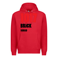 Red 1017 Brick Squad Black Red Premium Hoodie - artisFamous