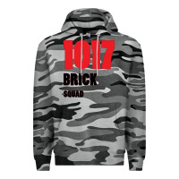 Slate Camo 1017 Brick Squad Black Red Premium Hoodie - artisFamous