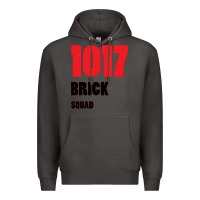 Smoke 1017 Brick Squad Black Red Premium Hoodie - artisFamous
