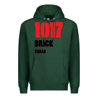 Sports Green 1017 Brick Squad Black Red Premium Hoodie - artisFamous
