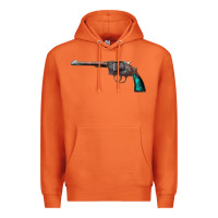 Carrot Revolver Handgun Premium Hoodie - artisFamous