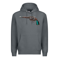 Rock Revolver Handgun Premium Hoodie - artisFamous