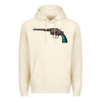 Sandshell Revolver Handgun Premium Hoodie - artisFamous