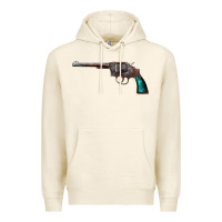 Tofu Revolver Handgun Premium Hoodie - artisFamous