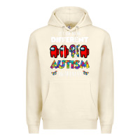 Sandshell a.mong us it's o.kay to be different autism awareness t shirt Premium Hoodie - artisFamous