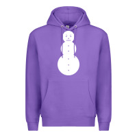 Purple jeezy snowman funny shirt premium Premium Hoodie - artisFamous