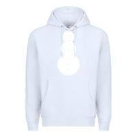 White jeezy snowman funny shirt premium Premium Hoodie - artisFamous