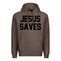 Coffee jesus saves christian faith trust in god lord christ Premium Hoodie - artisFamous