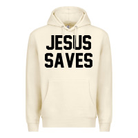 Sandshell jesus saves christian faith trust in god lord christ Premium Hoodie - artisFamous