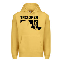Antique Gold maryland state trooper Premium Hoodie - artisFamous