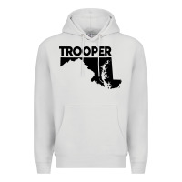Dove Grey maryland state trooper Premium Hoodie - artisFamous