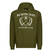 Army Green bushwood country club Premium Hoodie - artisFamous