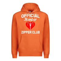 Carrot open heart surgery zipper club bypass get well recovery gift Premium Hoodie - artisFamous