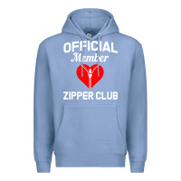 Colony Blue open heart surgery zipper club bypass get well recovery gift Premium Hoodie - artisFamous