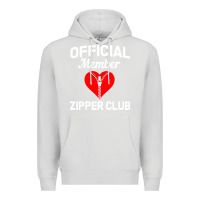 Dove Grey open heart surgery zipper club bypass get well recovery gift Premium Hoodie - artisFamous