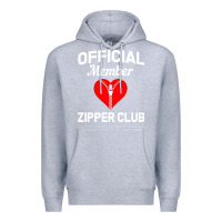 Heather Grey open heart surgery zipper club bypass get well recovery gift Premium Hoodie - artisFamous