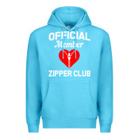 Ocean Blue open heart surgery zipper club bypass get well recovery gift Premium Hoodie - artisFamous