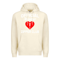 Sandshell open heart surgery zipper club bypass get well recovery gift Premium Hoodie - artisFamous