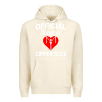 Tofu open heart surgery zipper club bypass get well recovery gift Premium Hoodie - artisFamous