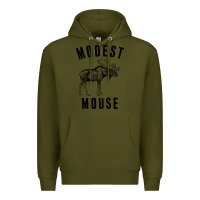 Army Green modest mouse Premium Hoodie - artisFamous