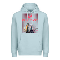 Blue Mist valorant gaming design Premium Hoodie - artisFamous