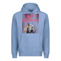 Colony Blue valorant gaming design Premium Hoodie - artisFamous