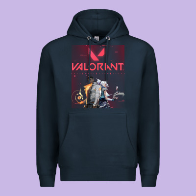 Valorant Gaming Design Premium Hoodie Designed By Artisfamous