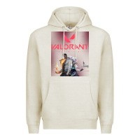 Oatmeal Heather valorant gaming design Premium Hoodie - artisFamous