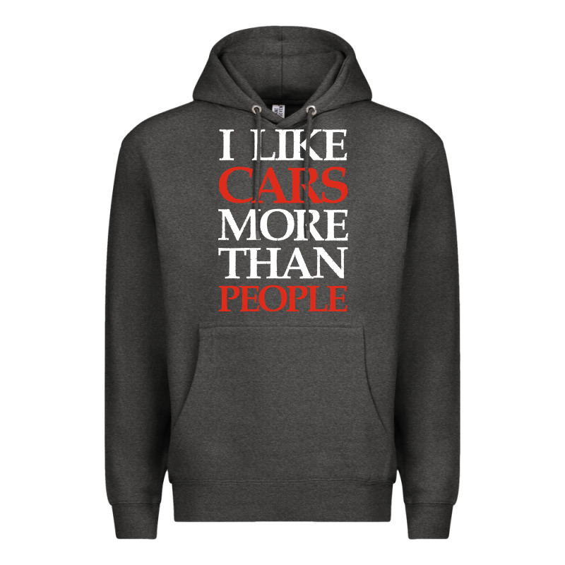 I Like Cars More Than People Premium Hoodie by artisFamous | Teevron