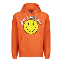 Carrot retro   have a nice day   smile happy face Premium Hoodie - artisFamous