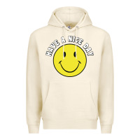 Tofu retro   have a nice day   smile happy face Premium Hoodie - artisFamous