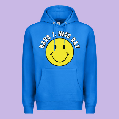 Retro   Have A Nice Day   Smile Happy Face Premium Hoodie Designed By Artisfamous
