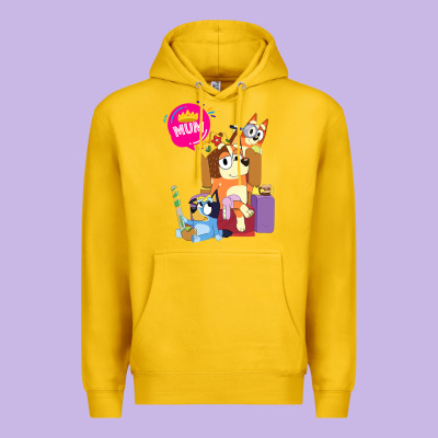 Bluey Mom Dad Funny Queen For Family Lover T Shirt Premium Hoodie Designed By Artisfamous