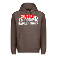 Coffee shut up i'm doing game changer baseball Premium Hoodie - artisFamous