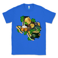 True Royal texas map st patricks day Classic Tee - FaDigitalArtStudio