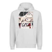Dove Grey special price for printed anime tops Premium Hoodie - artisFamous