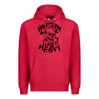 Cardinal Skull I like It Heovy Halestorm Premium Hoodie - artisFamous