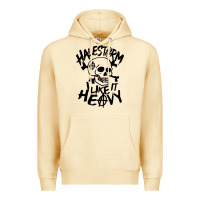 Pina Colada Skull I like It Heovy Halestorm Premium Hoodie - artisFamous