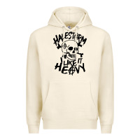 Tofu Skull I like It Heovy Halestorm Premium Hoodie - artisFamous