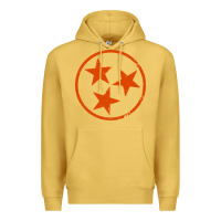 Antique Gold tennessee flag vintage grunge distressed graphic Premium Hoodie - artisFamous