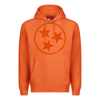 Carrot tennessee flag vintage grunge distressed graphic Premium Hoodie - artisFamous
