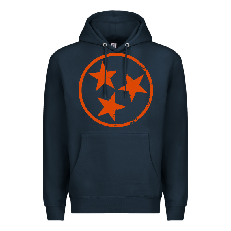 Tennessee Flag Vintage Grunge Distressed Graphic Premium Hoodie by artisFamous | Teevron
