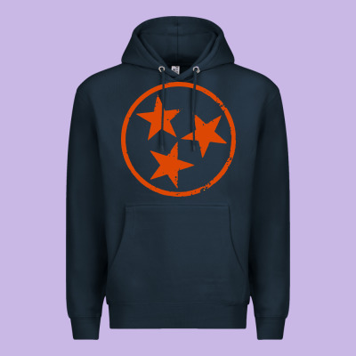 Tennessee Flag Vintage Grunge Distressed Graphic Premium Hoodie Designed By Artisfamous