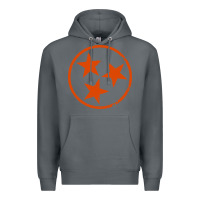 Rock tennessee flag vintage grunge distressed graphic Premium Hoodie - artisFamous