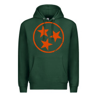 Sports Green tennessee flag vintage grunge distressed graphic Premium Hoodie - artisFamous