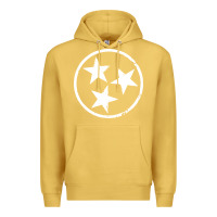 Antique Gold tennessee flag vintage grunge distressed graphic Premium Hoodie - artisFamous
