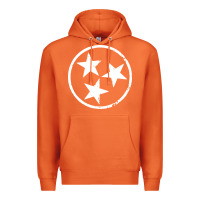 Carrot tennessee flag vintage grunge distressed graphic Premium Hoodie - artisFamous