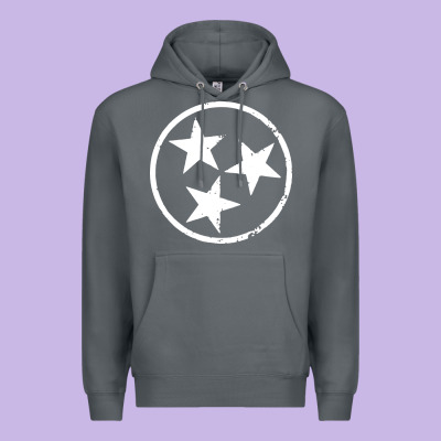 Tennessee Flag Vintage Grunge Distressed Graphic Premium Hoodie Designed By Artisfamous