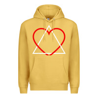 Antique Gold the adoption symbol Premium Hoodie - artisFamous
